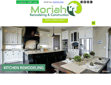 Tablet Screenshot of moriahremodeling.com